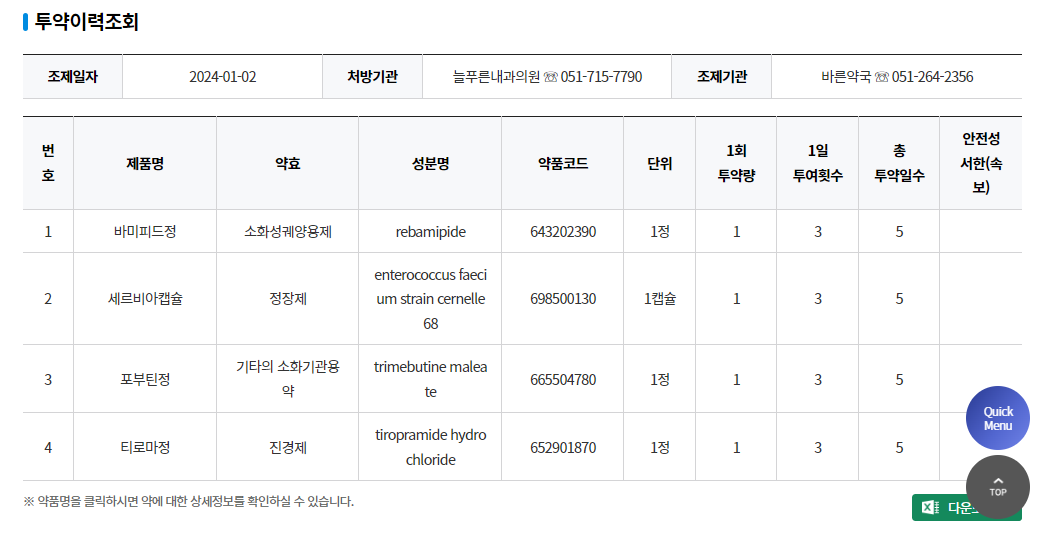 2024 내가 먹는 약 성분 조회하는 방법 (약물 알레르기 관리하기)
