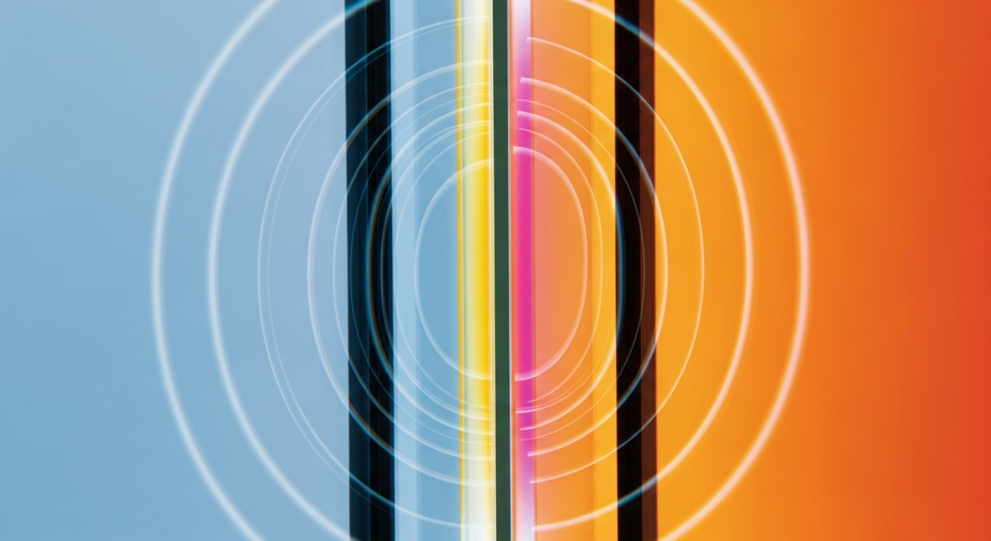 로이 유리 복층창에 갇힌 열기가 유리 내외부 온도 차이를 발생시켜 열 파손 위험을 보여주는 시각화 이미지.