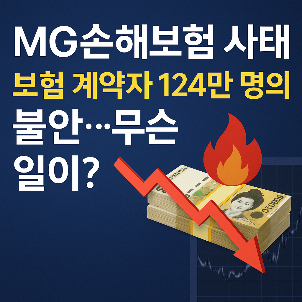 mg손해보험사태