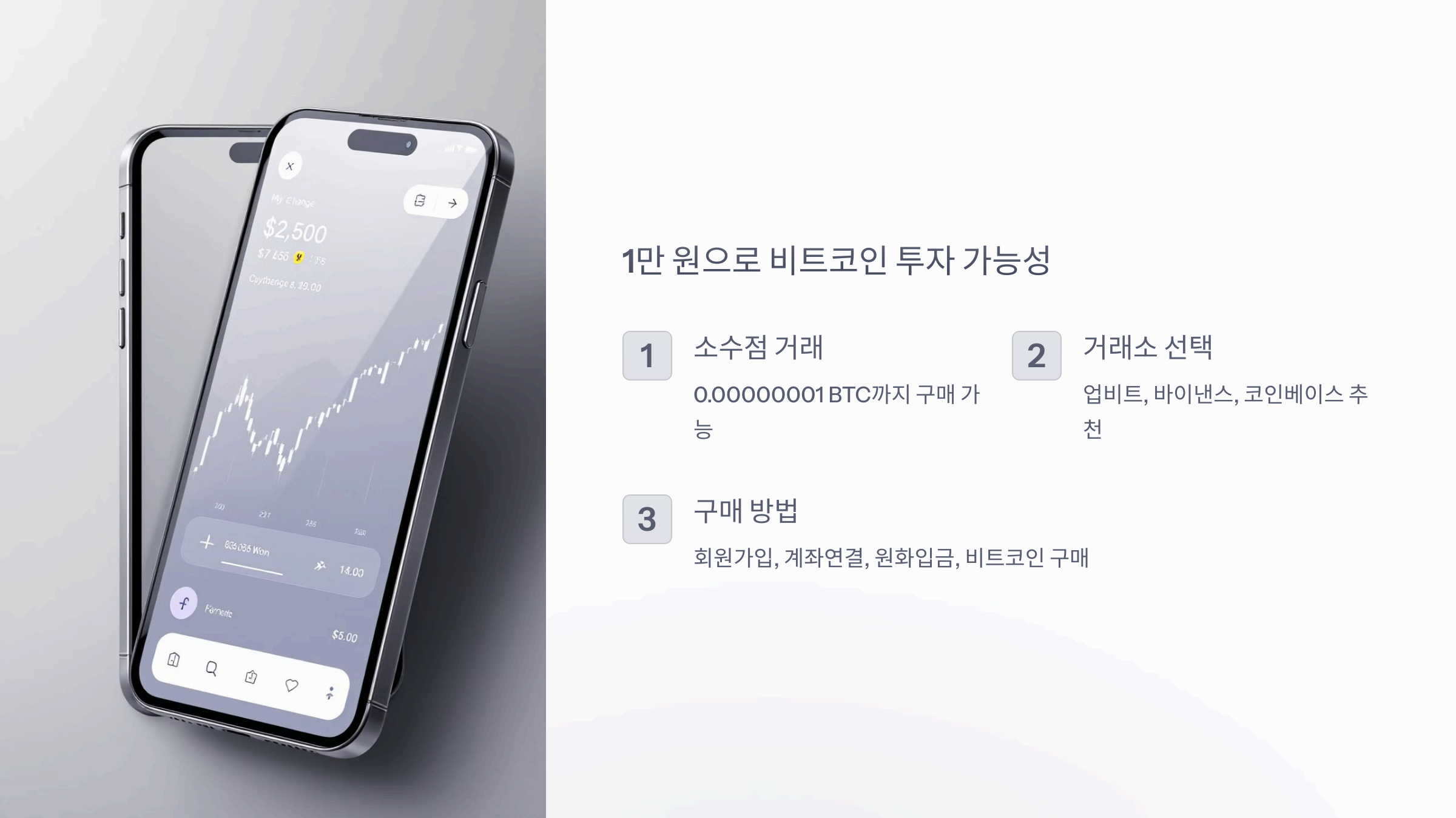 1만 원으로 비트코인 투자가 가능한가?