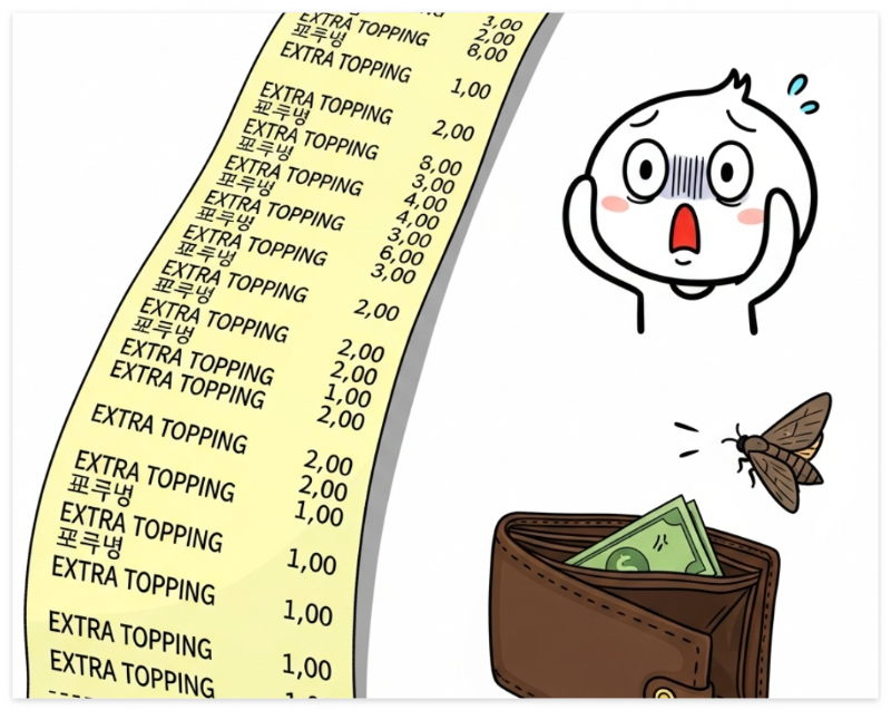 하지만 조심하세요! '배보다 배꼽'이 더 커져요