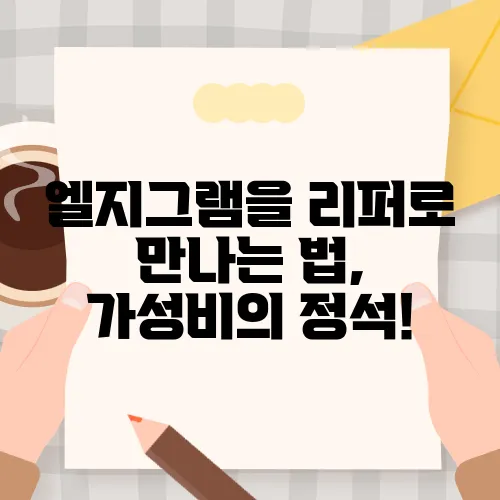 엘지그램을 리퍼로 만나는 법, 가성비의 정석!