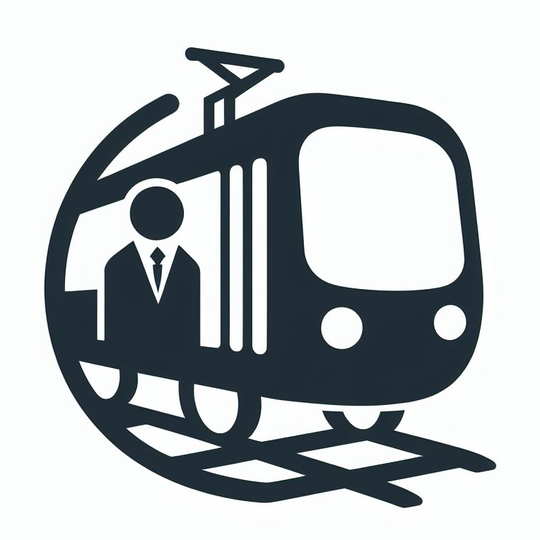 전철과 사람 로고