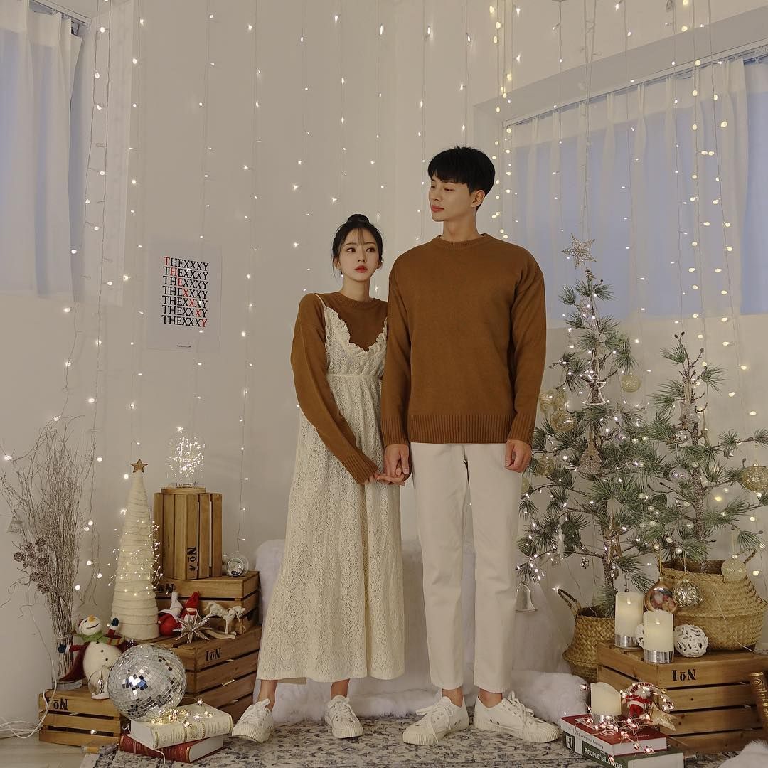 시밀러룩, 커플룩 패션코디 사진들 모음