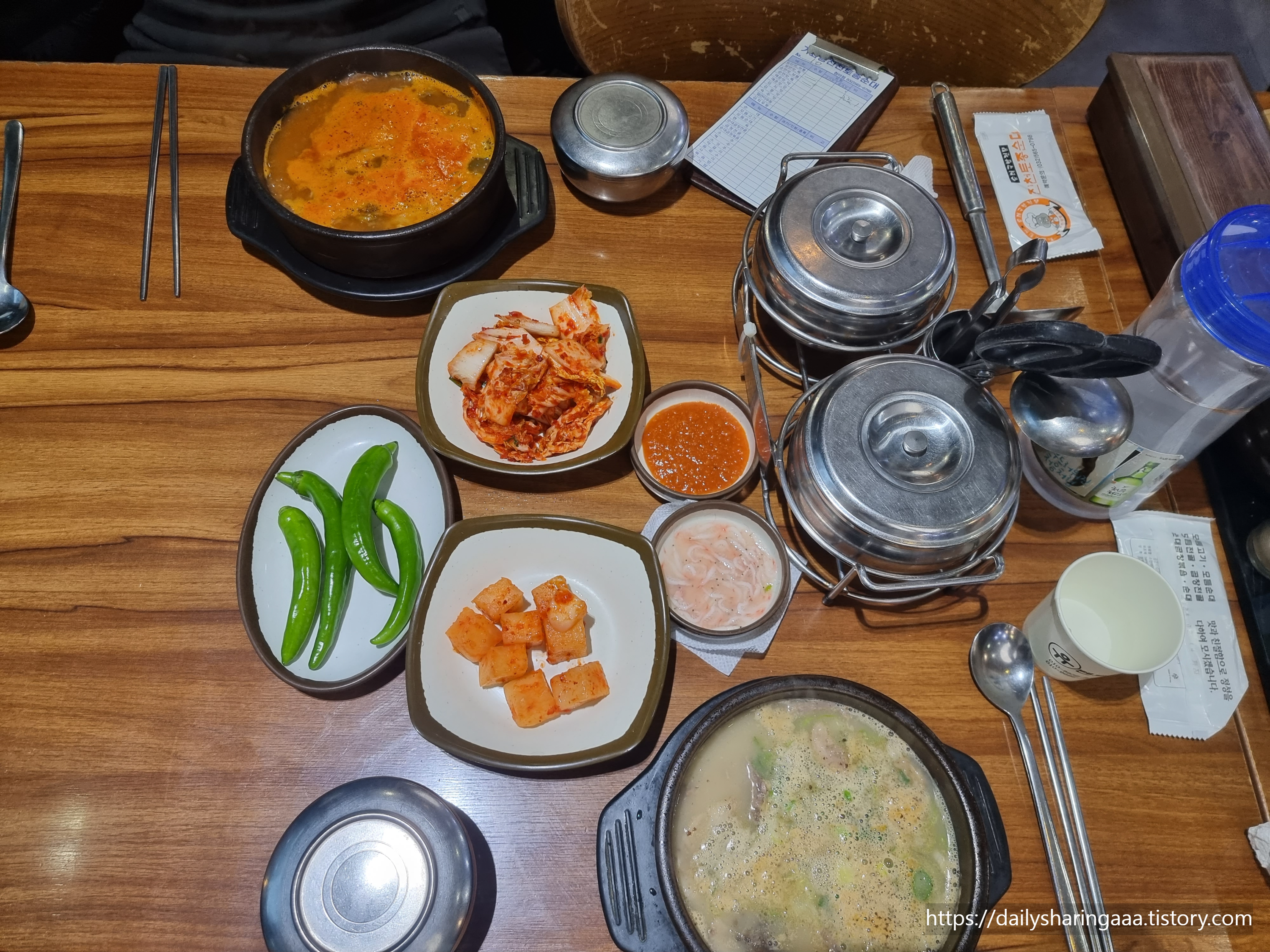 인천_청라_가좌동진천토종순대_순대국1