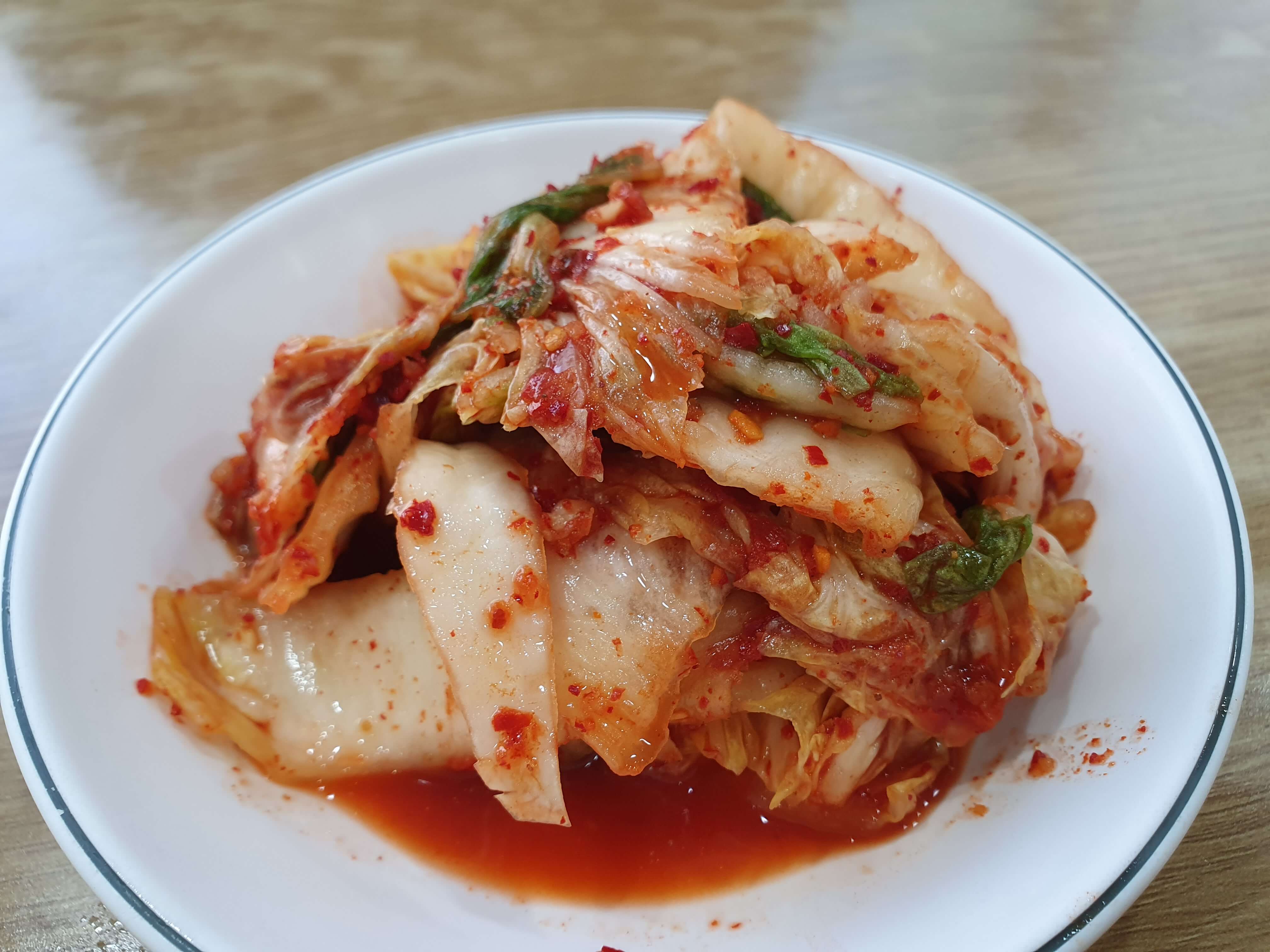 온천동(온천장) 원조소문난칼국수-김치