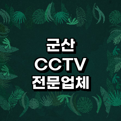 군산시 cctv