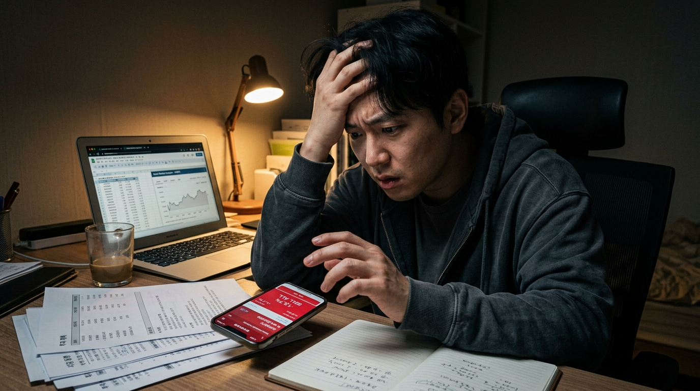 패닉 매도 감정적 투자 뇌 배신