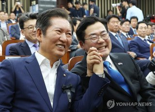 박찬대 정청래 민주당 당대표