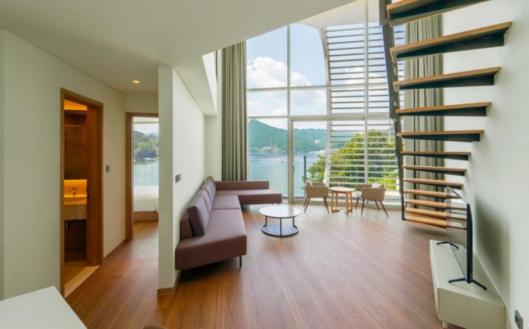 호텔 스위티안 로얄 스위트 거실