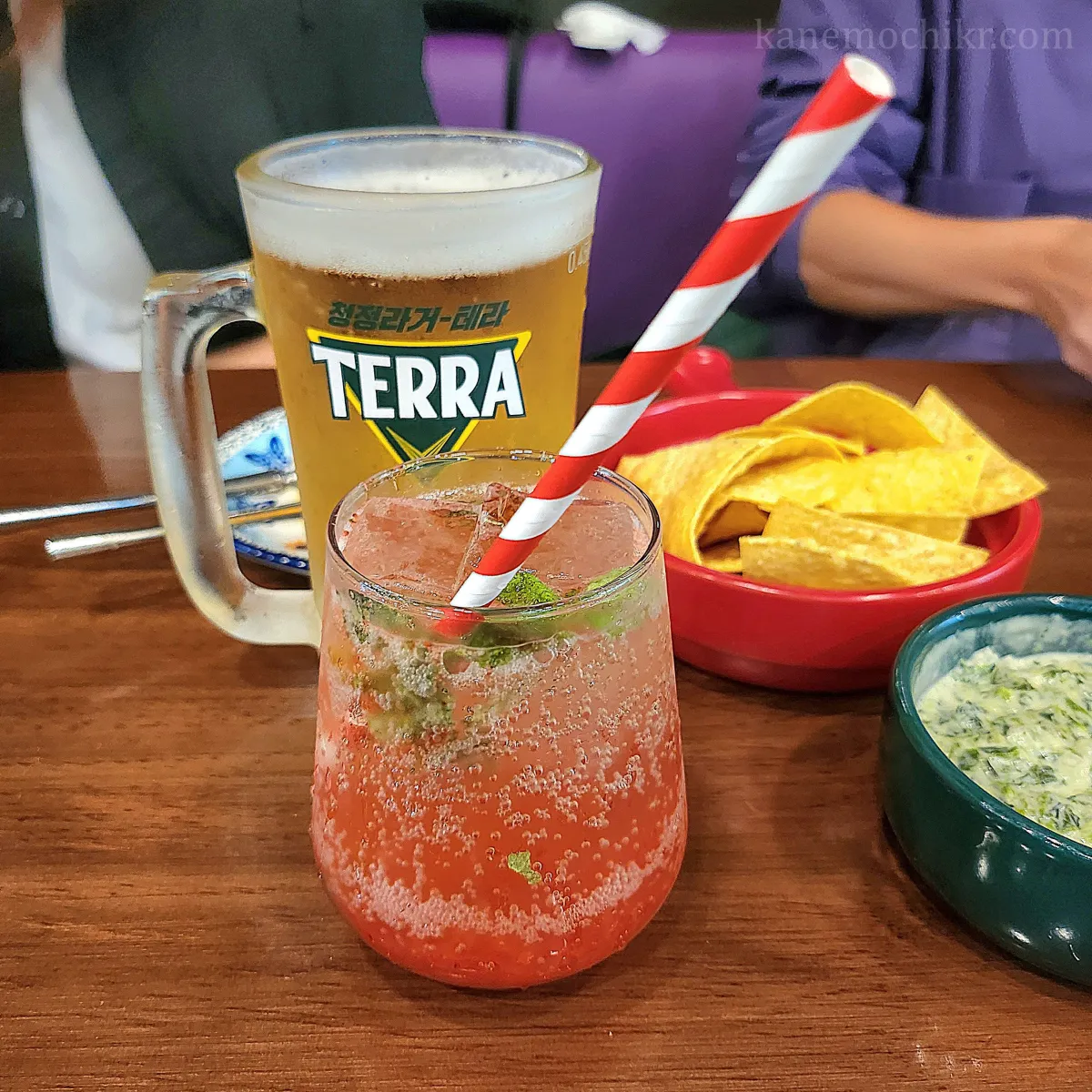 멕시칼리-딸기모히또