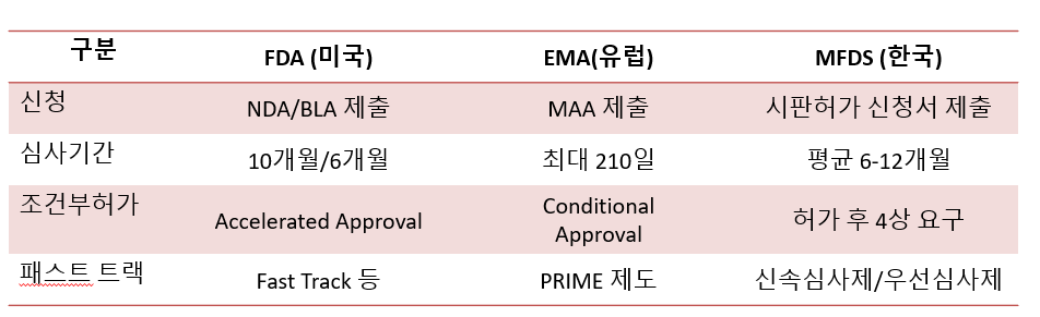 신약허가 신청