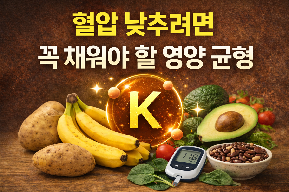 저염식만으로 부족할 때 꼭 챙겨야 할 영양 균형