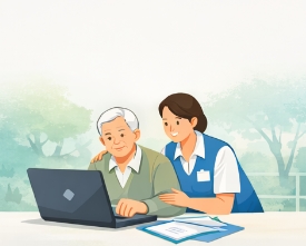 노인맞춤 돌봄 서비스 배움터 바로가기