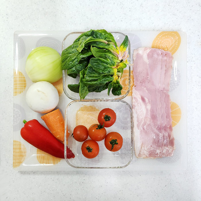 시금치 프리타타 만들기