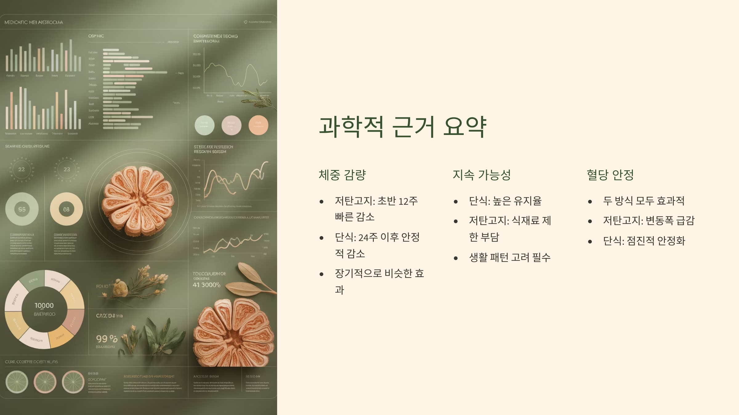 과학적 근거 요약