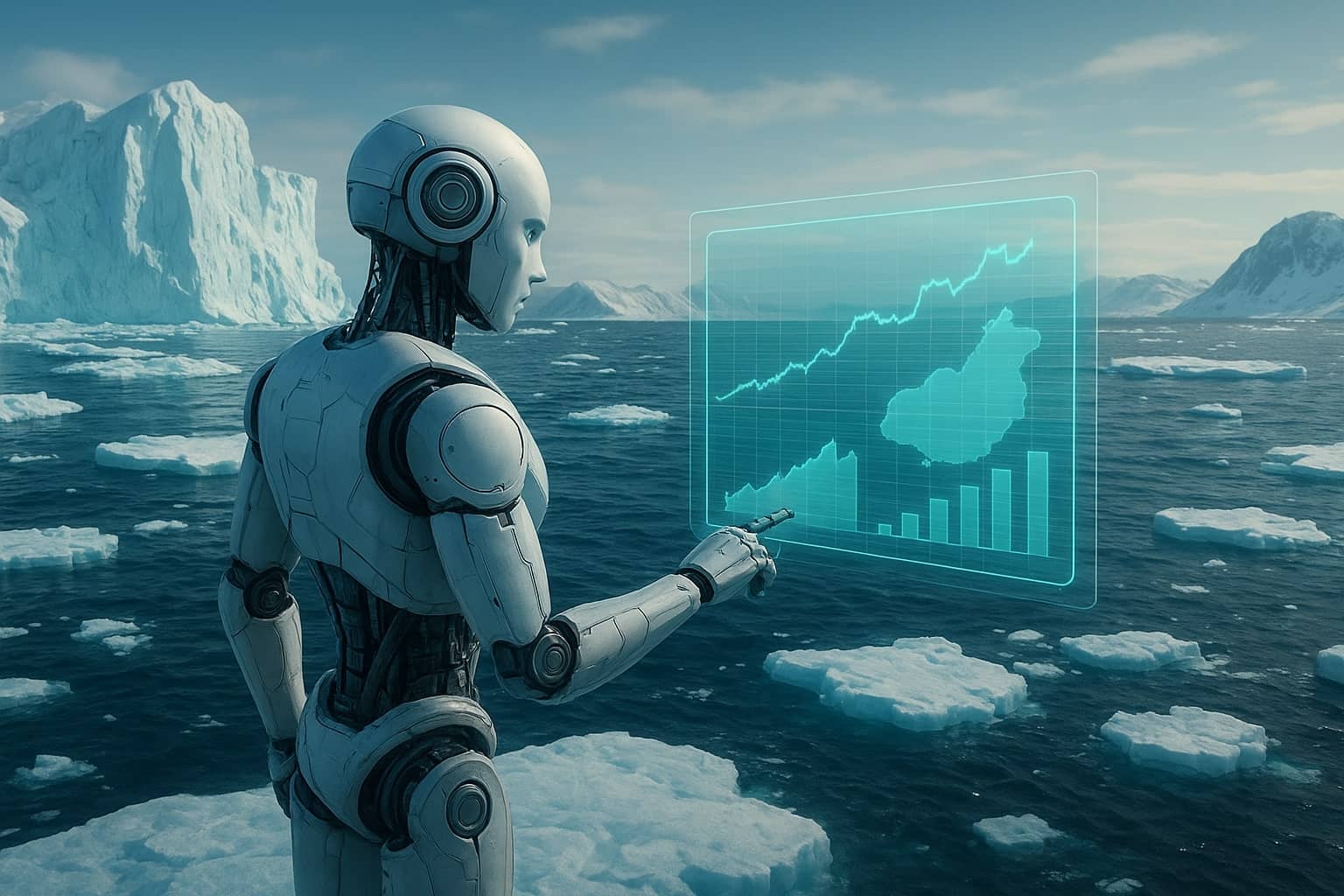 해빙 변화 예측 AI 모델과 해운 경로 최적화 기술