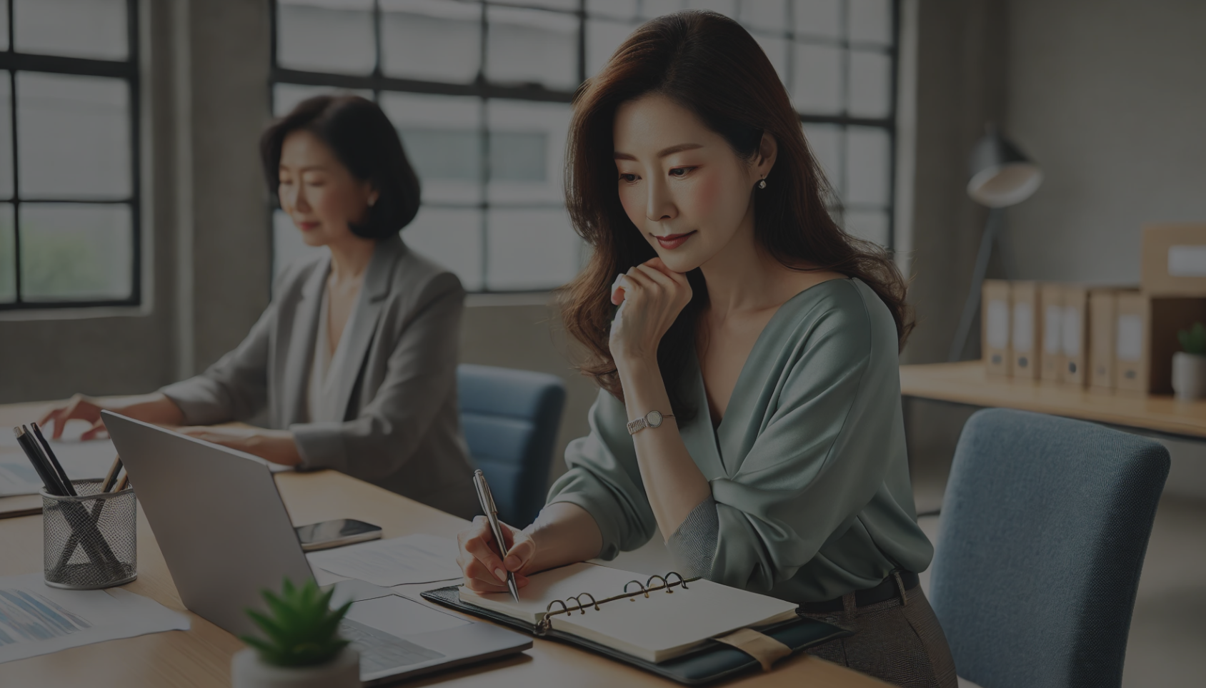 여성 퇴직자의 커리어전환