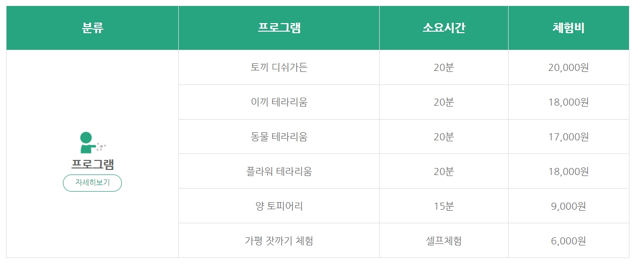 아침고요수목원