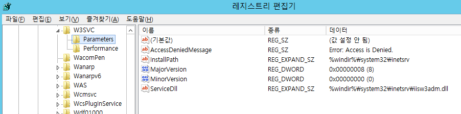 SSIEnableCmdDirective 값 확인