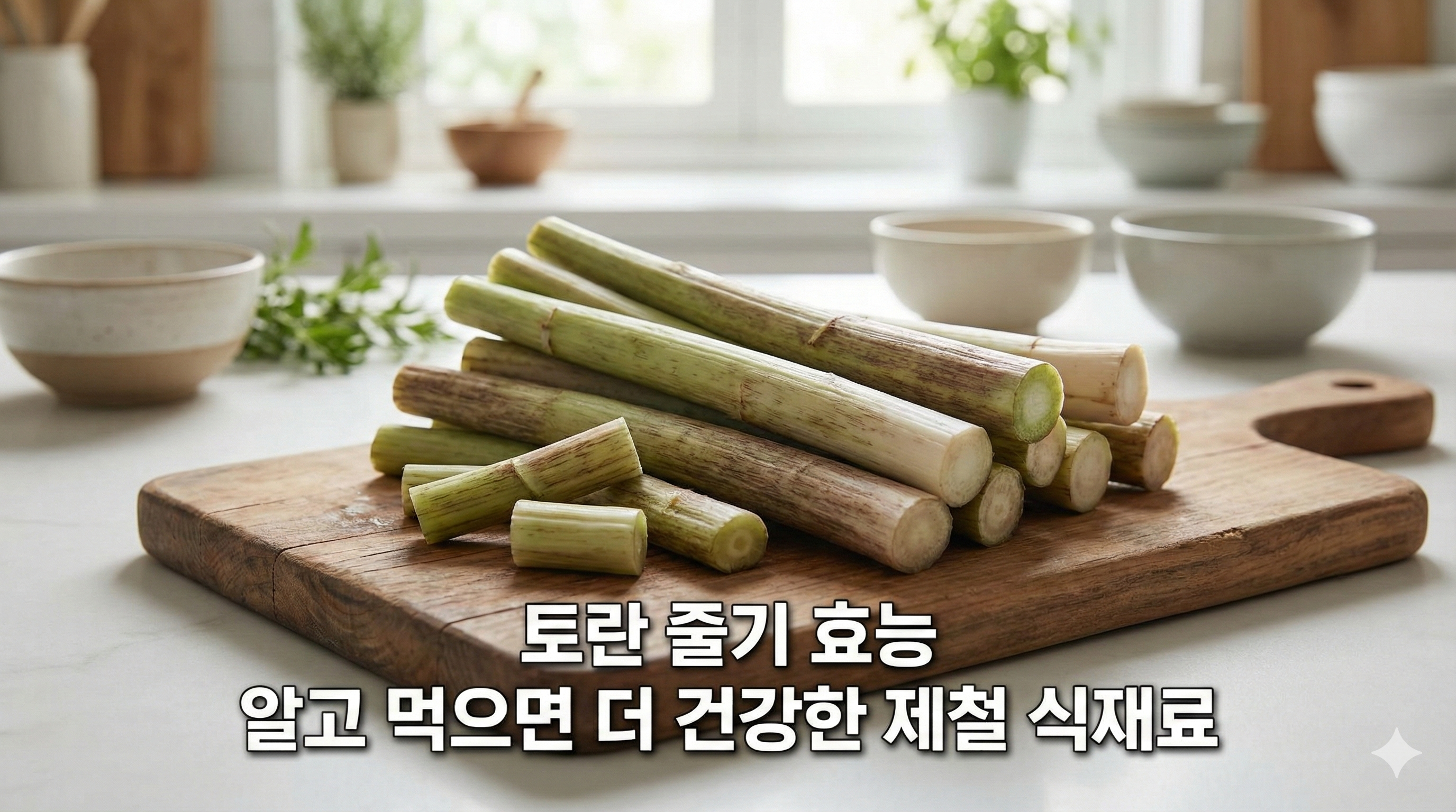 토란 줄기 효능, 알고 먹으면 더 건강한 제철 식재료