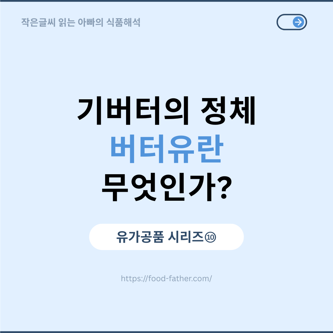 기버터의 정체