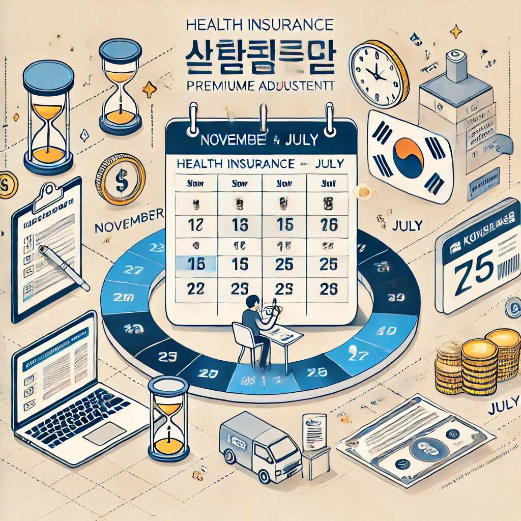 건강보험료 조정 시기