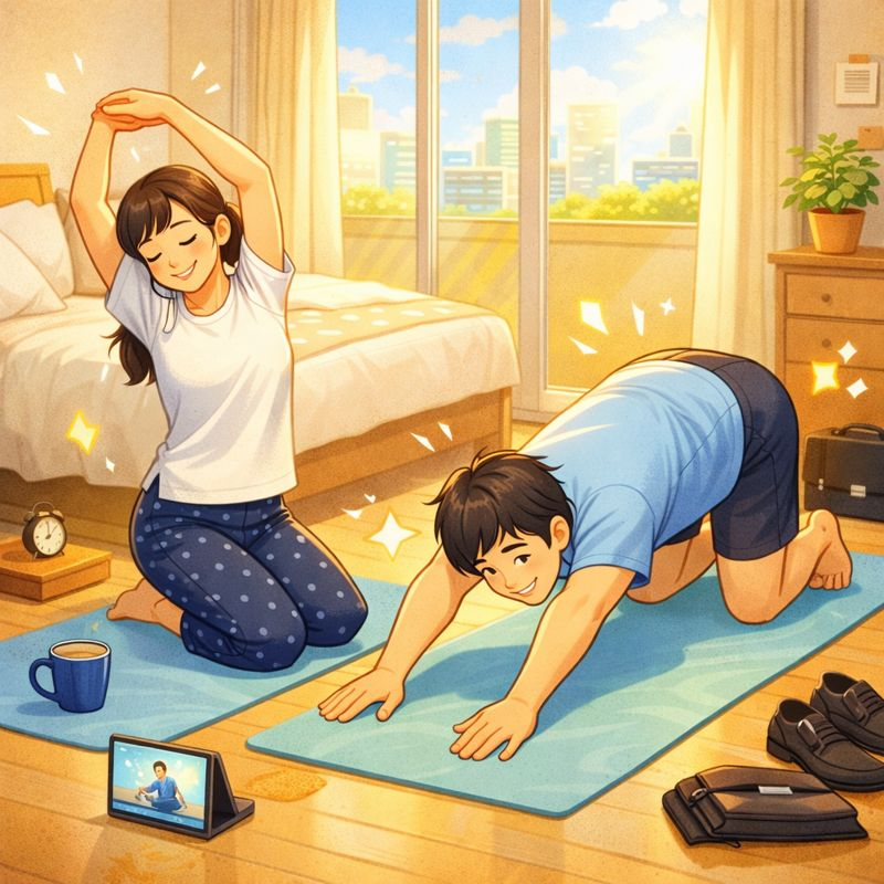 출근 전 10분 스트레칭으로 하루를 상쾌하게 시작하는 법