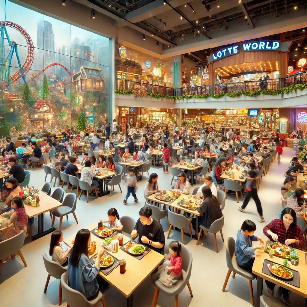 롯데월드 내 맛집