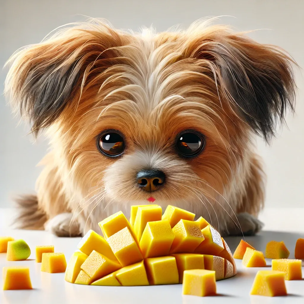 강아지와 애플망고의 관계, 먹어도 괜찮을까