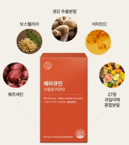 수용성 커큐민 선택기준