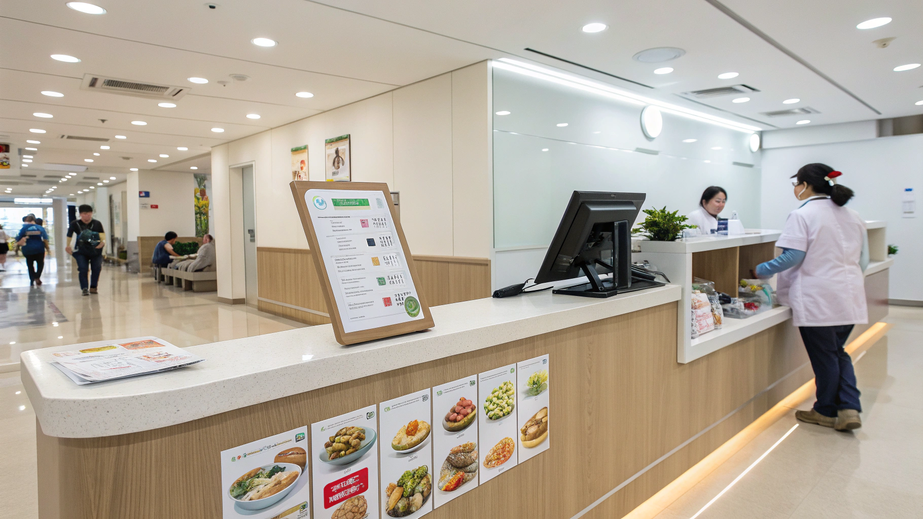 음식물 과민증 검사 병원 접수처 이미지