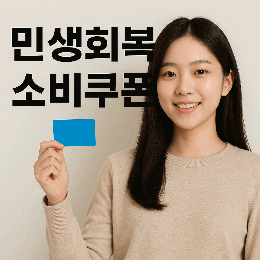 민생회복 지원금 소비쿠폰 2차 대상 확인 방법