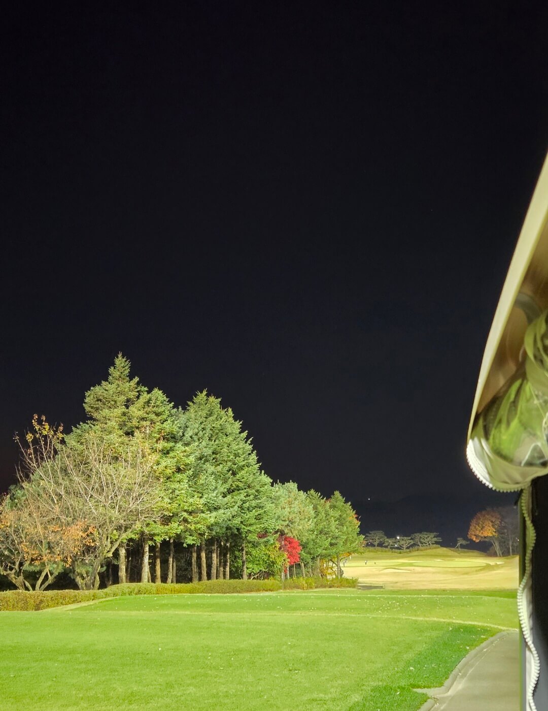 야간의 페어웨이