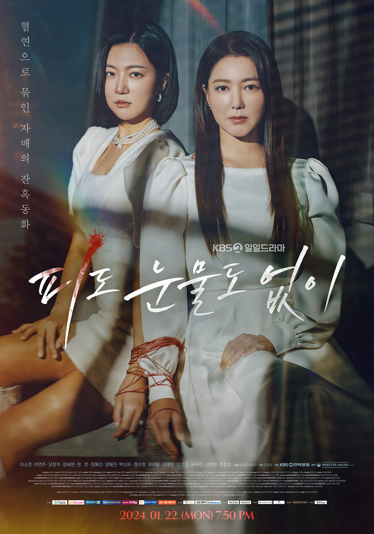 피도 눈물도 없이 포스터