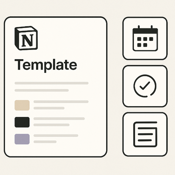노션 템플릿 무료로 활용 사진