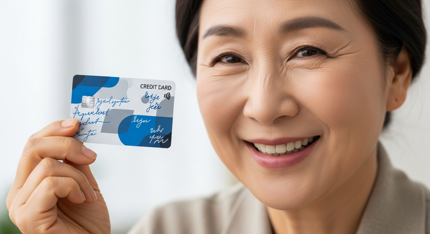 '첫해 연회비 0원' 문구가 강조된 현대카드 디자인으로, 신규 회원의 연회비 부담 없는 혜택을 시각적으로 표현.