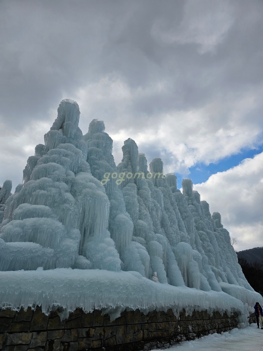 알프스마을-얼음분수