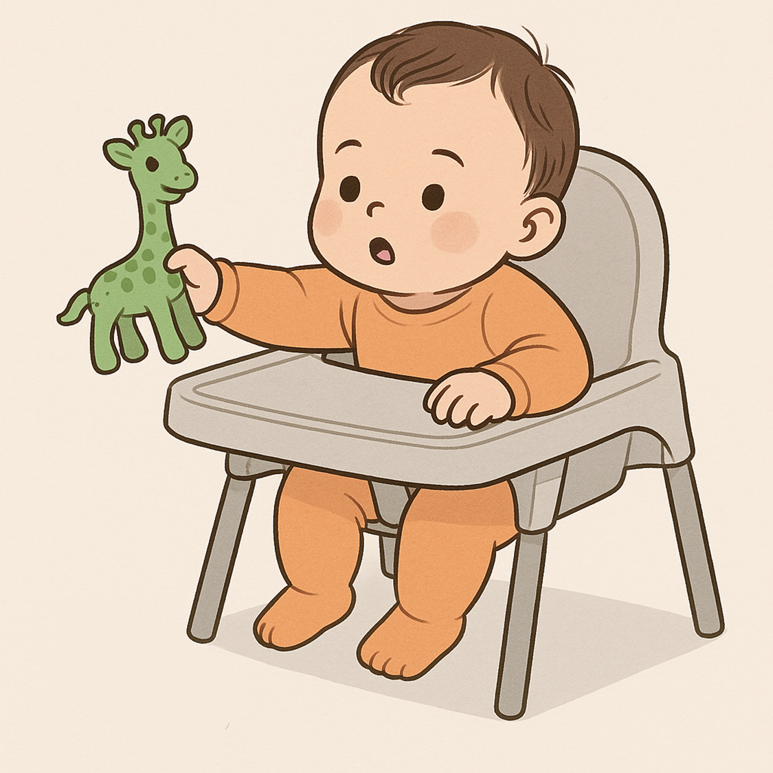 아이가 물건을 바닦에 자꾸 떨어뜨려요