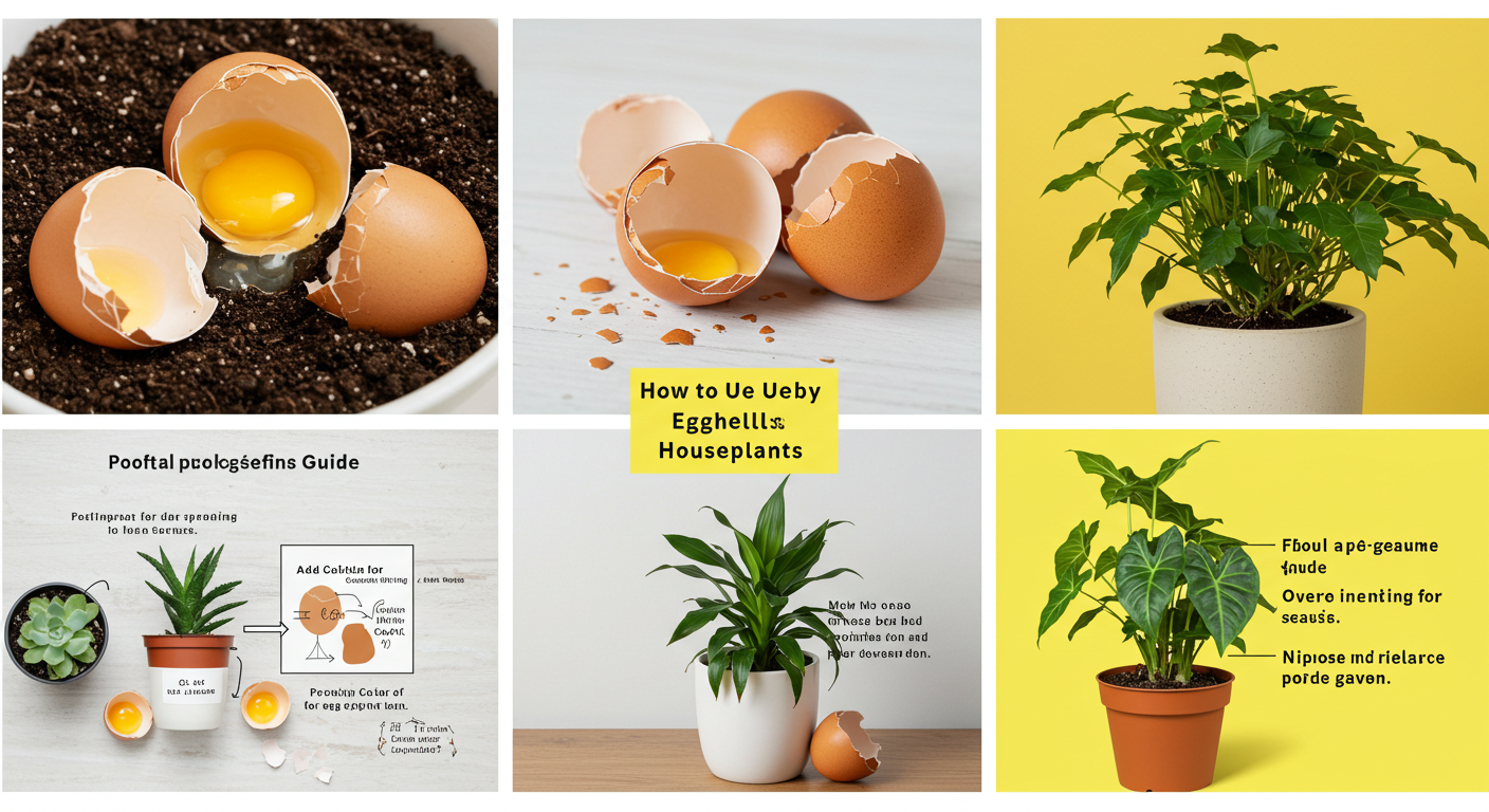 달걀 껍질 속 영양 성분이 식물에 미치는 영향은?