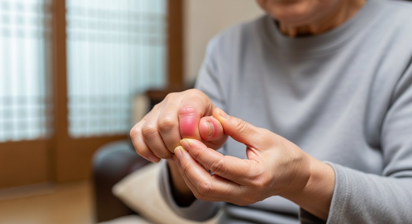 손가락 마디 통증