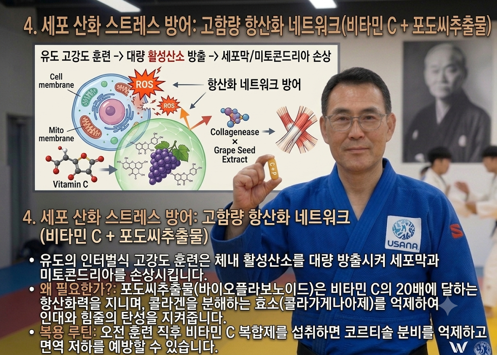 항산화 네트워크 형성