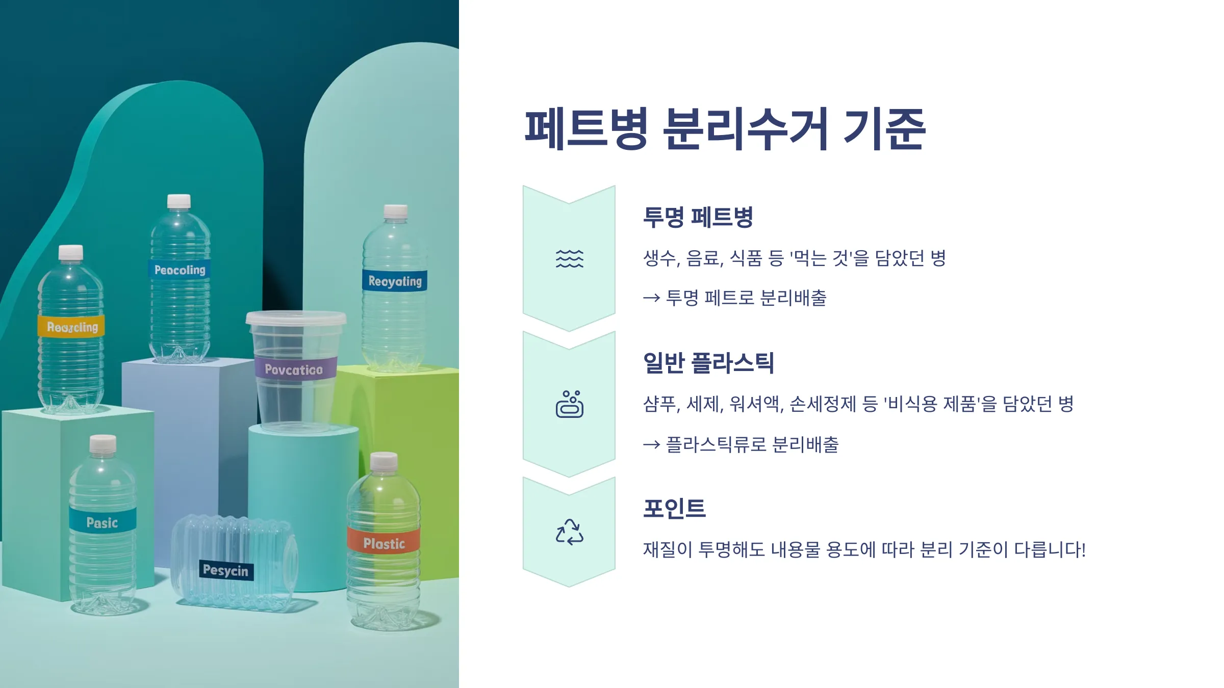 페트병 분리수거 기준