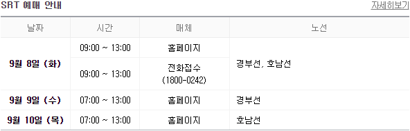 기차표시간