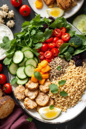 장기적인 다이어트를 위해 필요한 식재료들