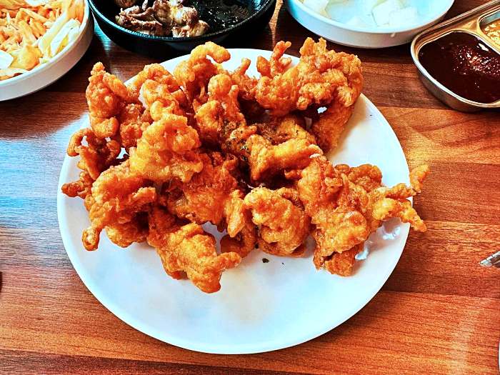 수원 통닭거리 맛집 고추장 통닭