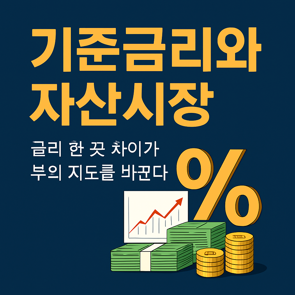 기준금리와 자산시장: 금리 한 끗 차이가 부의 지도를 바꾼다