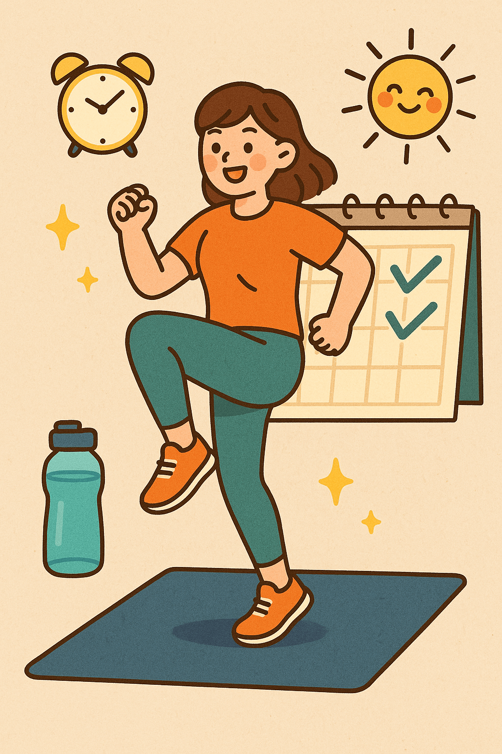 하루 10분! 짧고 효과적인 전신 순환 운동 루틴