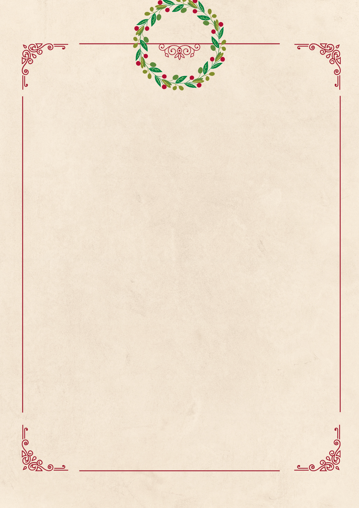 크리스마스 겨울 편지지 무료 다운로드 이미지 모음