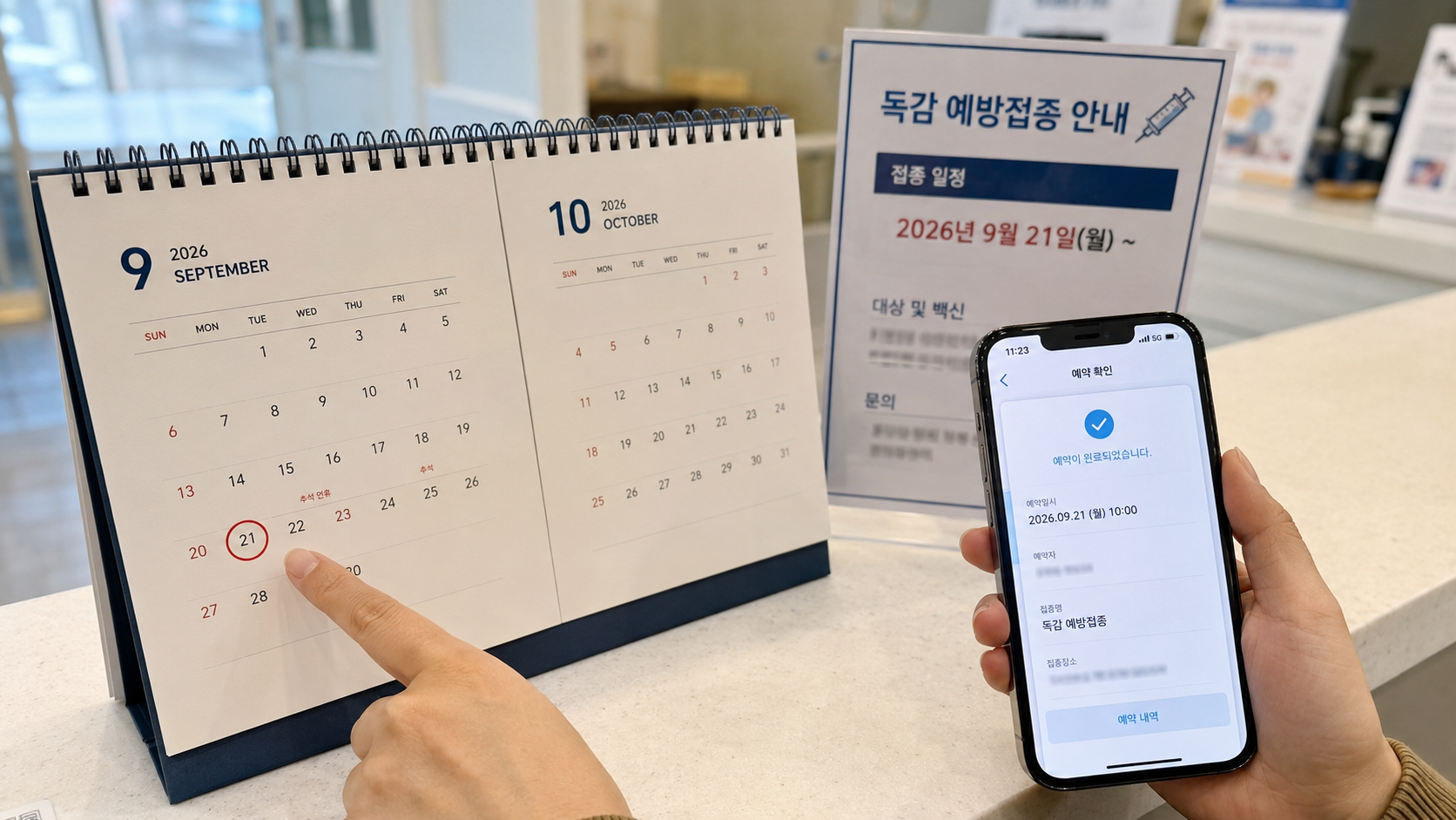 독감 예방접종 2026 무료 대상 나이와 접종 시기 총정리